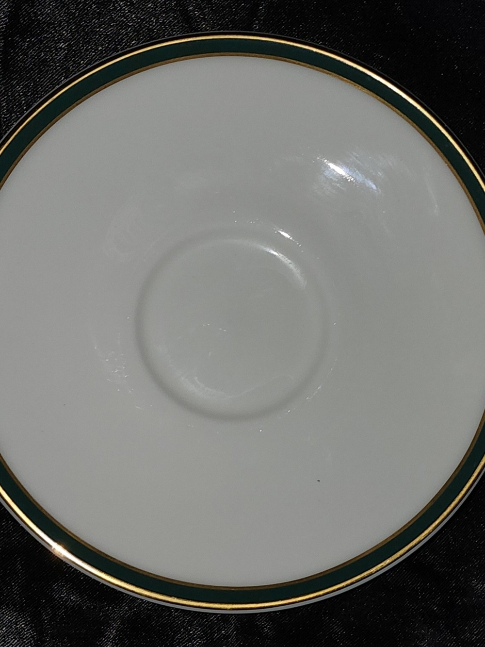 Royal Doulton Oxford Green England China Cup Saucer Replacement Plate